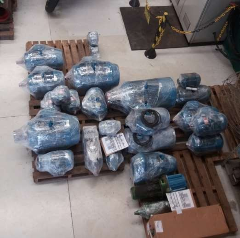Frota e logistica da Eletrotecnica Trindade