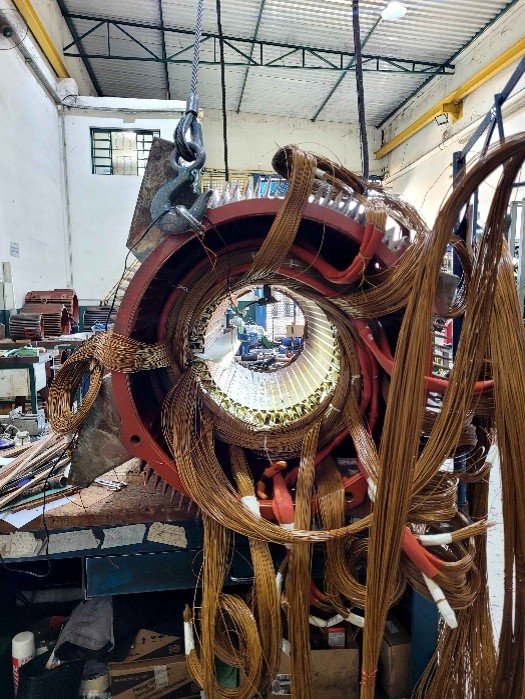Rebobinamento de motores